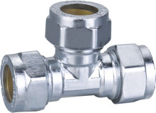 Klämringskoppling T-Röd 15